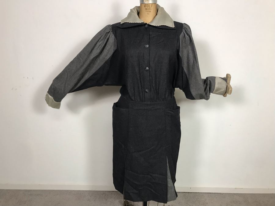 Vintage Italian Dress By Amuleti Size 8 [Photo 5]