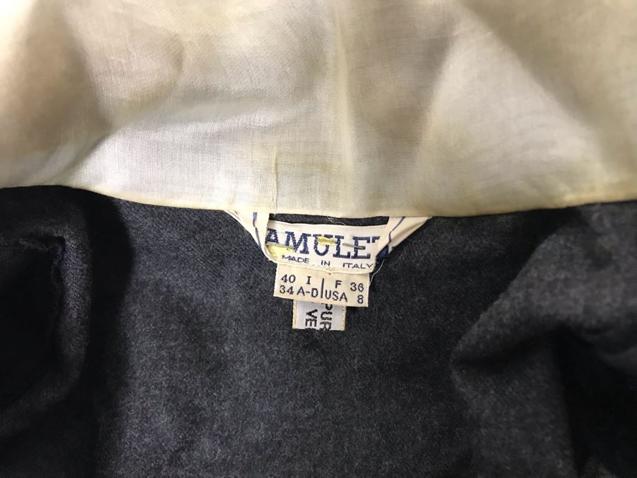 Vintage Italian Dress By Amuleti Size 8 [Photo 8]