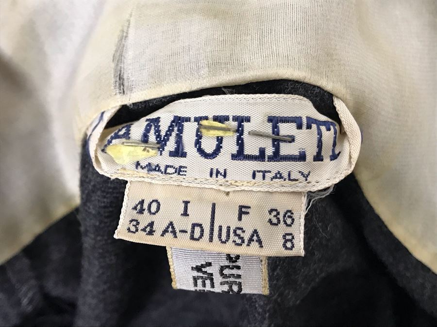 Vintage Italian Dress By Amuleti Size 8 [Photo 16]