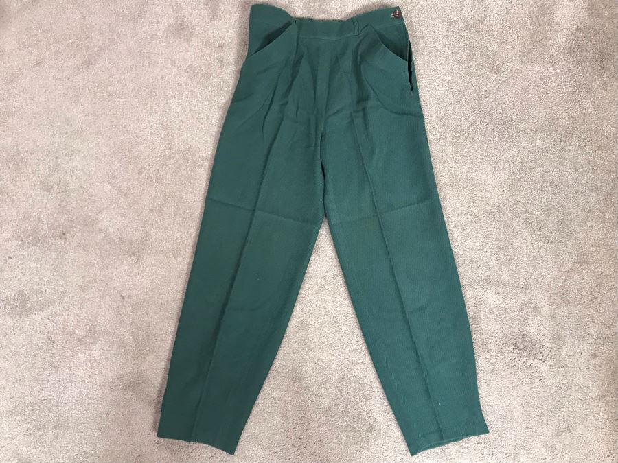 Gianni Versace Designer Pants Size 46 Made In Italy [Photo 2]