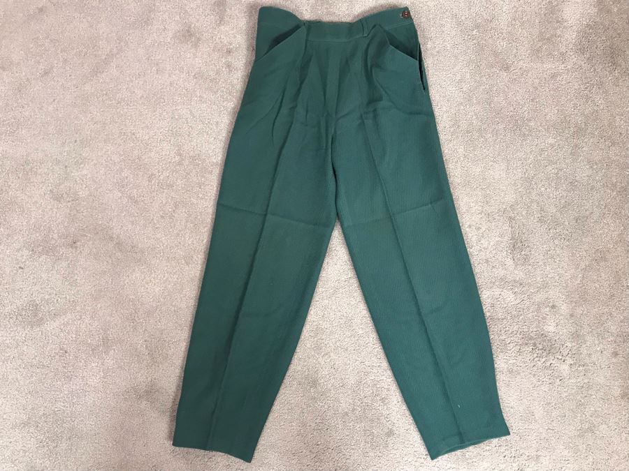 Gianni Versace Designer Pants Size 46 Made In Italy