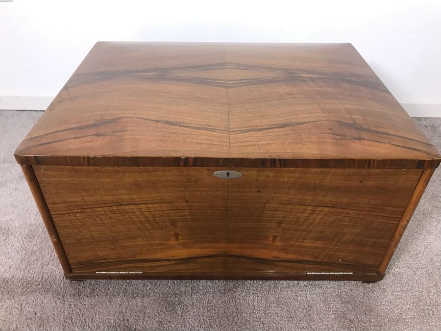 MASSIVE Vintage Italian 800 Silver Flatware Set W/ Serving Pieces Hallmarked 72 PA Palermo Italy A.P.I.S. Silversmith W/ Impressive Olive Wood Silverware Chest With 4 Sliding Drawers (52.6LBS W/ Box - Apx 20Lbs 800 Silver) - See Photos - Has Reserve Price [Photo 58]