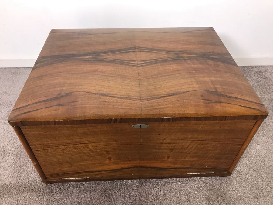 MASSIVE Vintage Italian 800 Silver Flatware Set W/ Serving Pieces Hallmarked 72 PA Palermo Italy A.P.I.S. Silversmith W/ Impressive Olive Wood Silverware Chest With 4 Sliding Drawers (52.6LBS W/ Box - Apx 20Lbs 800 Silver) - See Photos - Has Reserve Price [Photo 61]