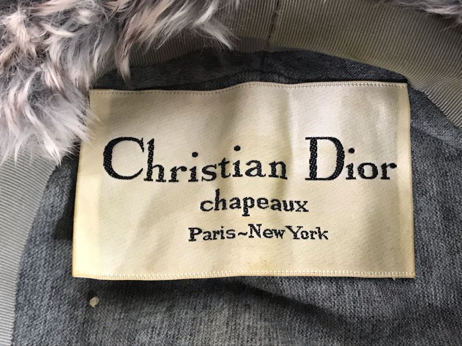 Vintage Christian Dior Chapeaux Hat [Photo 3]