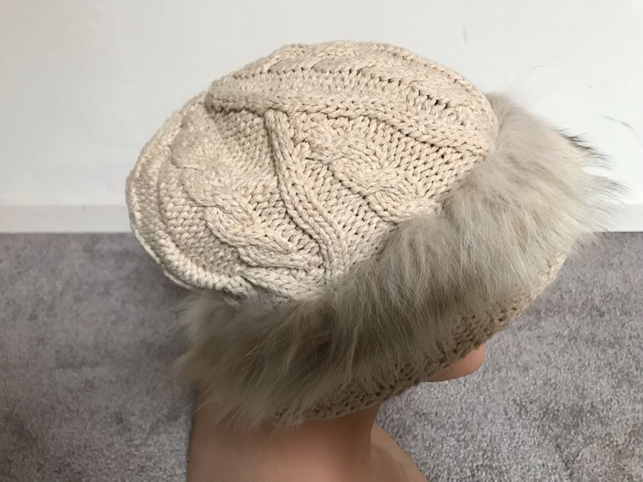 Vintage Knitted Hat With Fur [Photo 4]