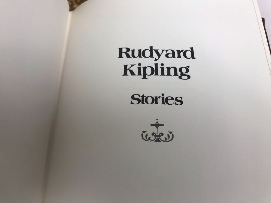 Collection Of Six The Franklin Library Limited Edition Books: George Orwell Animal Farm, Rudyard Kipling, Geoffrey Chaucer Canterbury Tales, Bernard Malamud, Sir Arthur Conan Doyle, James Thurber [Photo 8]