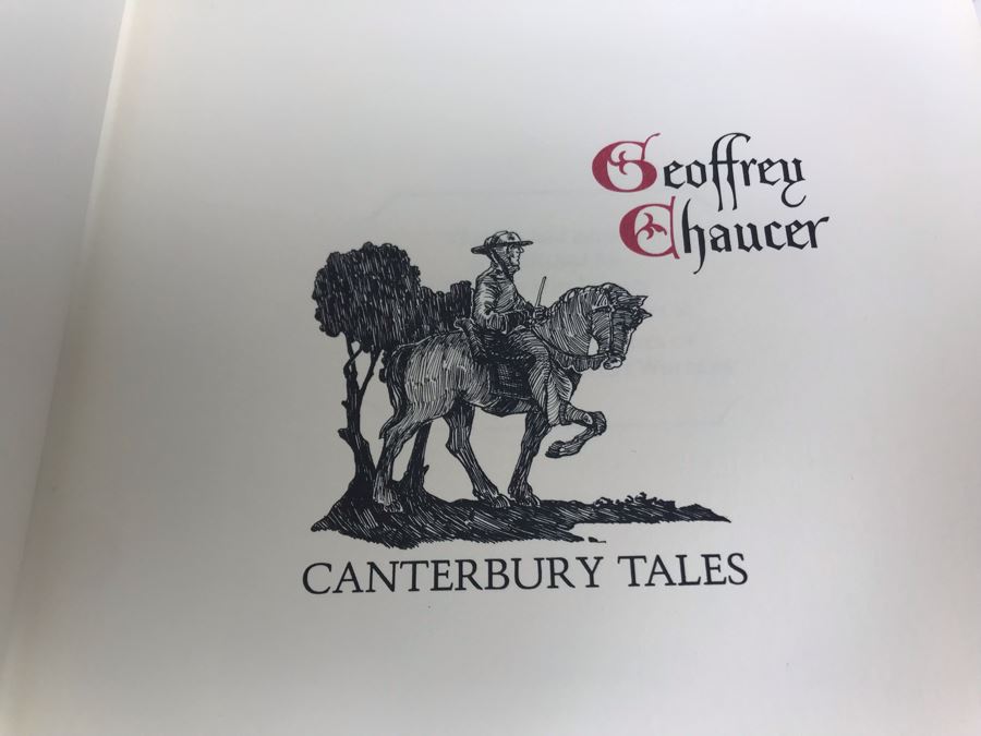 Collection Of Six The Franklin Library Limited Edition Books: George Orwell Animal Farm, Rudyard Kipling, Geoffrey Chaucer Canterbury Tales, Bernard Malamud, Sir Arthur Conan Doyle, James Thurber [Photo 9]