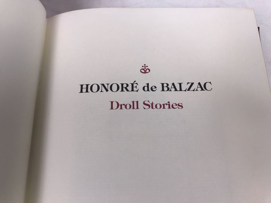 Collection Of Six The Franklin Library Limited Edition Books: Ernest Hemingway, Herman Melville, Vladimir Nabokov, Jonathan Swift Gulliver's Travels, Honore De Balzac, Nathaniel Hawthorne [Photo 10]