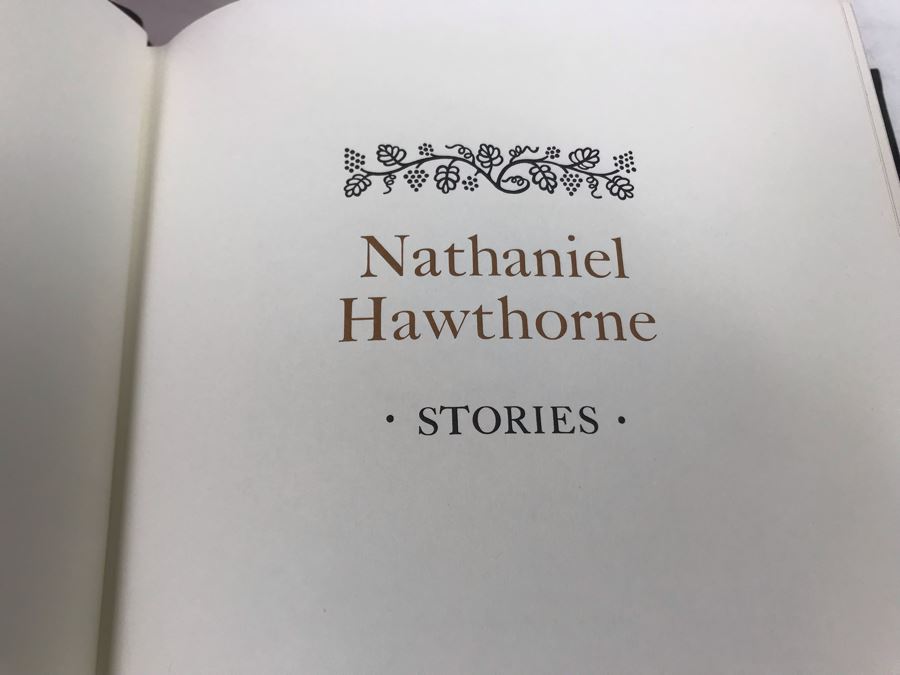 Collection Of Six The Franklin Library Limited Edition Books: Ernest Hemingway, Herman Melville, Vladimir Nabokov, Jonathan Swift Gulliver's Travels, Honore De Balzac, Nathaniel Hawthorne [Photo 11]