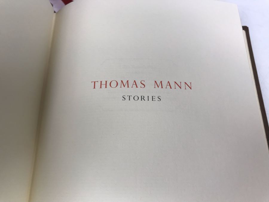 Collection Of Six The Franklin Library Limited Edition Books: Thomas Mann, Isak Dinesen, Graham Greene, W. Somerset Maugham, Guy De Maupassant, Ivan Turgenev [Photo 7]