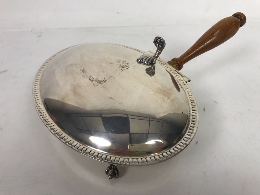 Vintage Sheffield Silverplate Silent Butler [Photo 3]