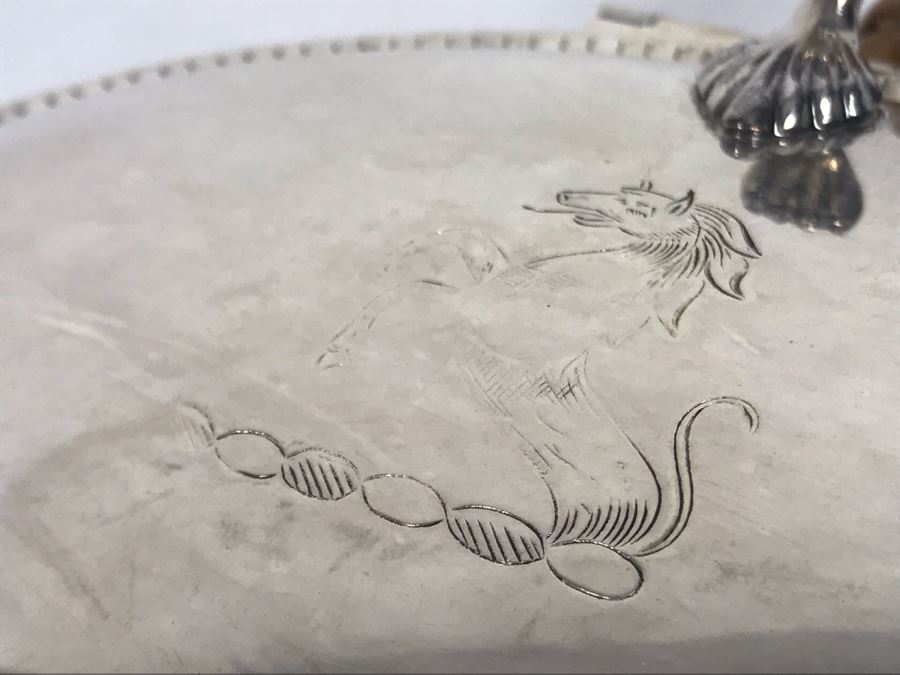 Vintage Sheffield Silverplate Silent Butler [Photo 5]