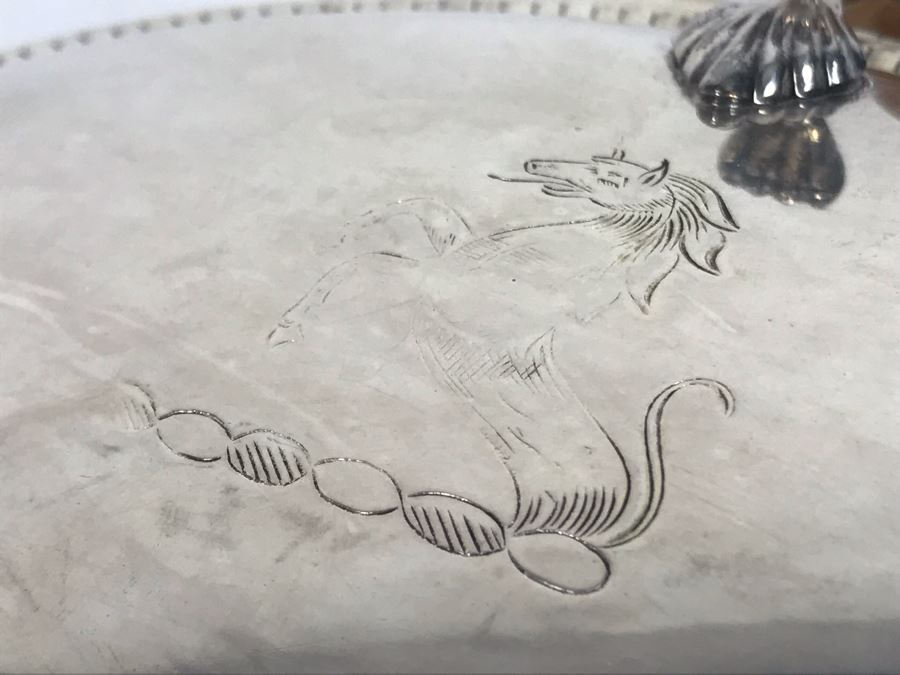 Vintage Sheffield Silverplate Silent Butler [Photo 4]