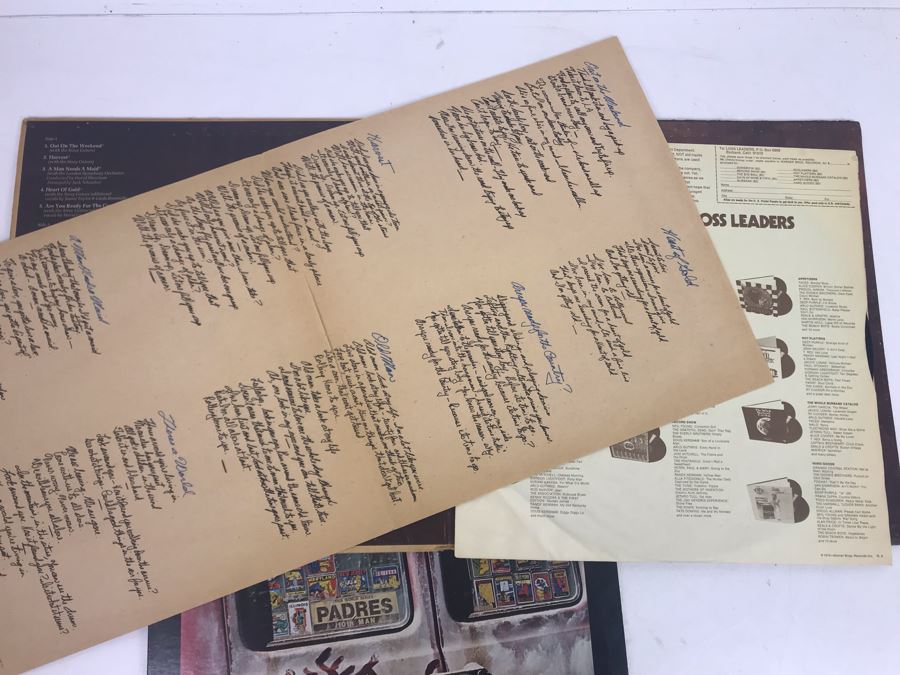 Vinyl Records: San Diego's The Beat Farmers (Country Dick Montana) Van Go And Neil Young Harvest [Photo 8]