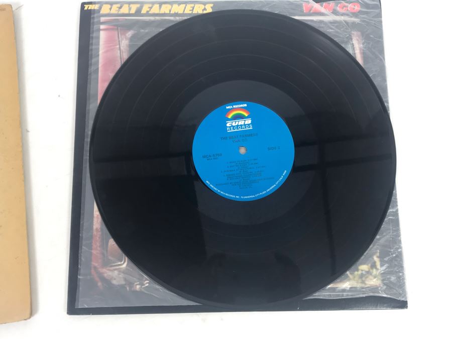 Vinyl Records: San Diego's The Beat Farmers (Country Dick Montana) Van Go And Neil Young Harvest [Photo 6]