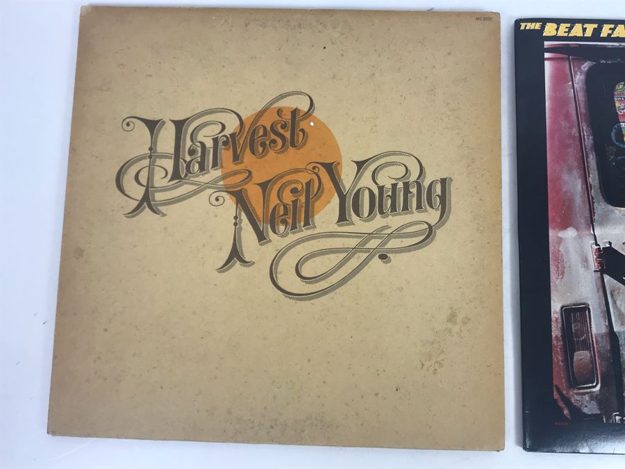 Vinyl Records: San Diego's The Beat Farmers (Country Dick Montana) Van Go And Neil Young Harvest [Photo 3]