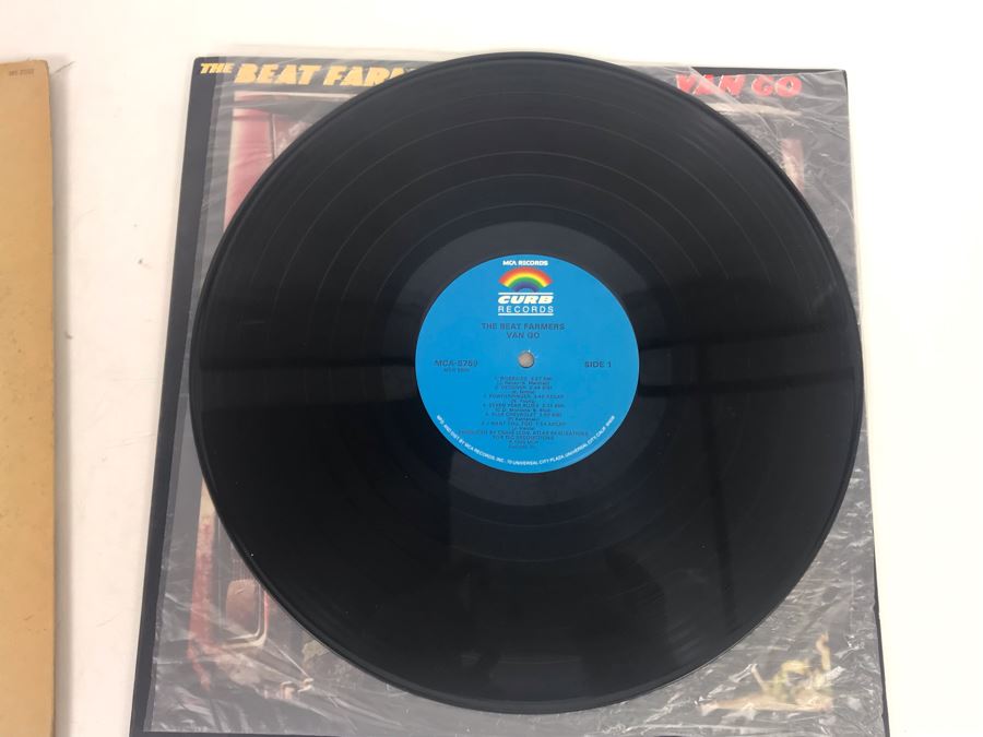 Vinyl Records: San Diego's The Beat Farmers (Country Dick Montana) Van Go And Neil Young Harvest [Photo 5]