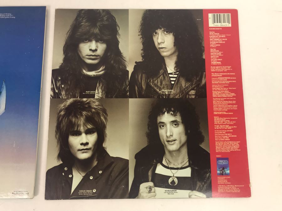 Vinyl Records: Scorpions Blackout And Quiet Riot Mental Health [Photo 5]