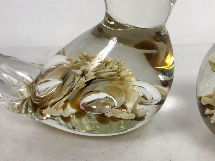 Vintage 1977 Maude And Bob St. Clair Art Glass Paperweights [Photo 5]