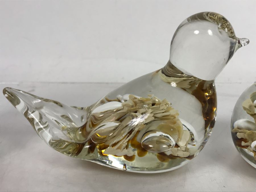 Vintage 1977 Maude And Bob St. Clair Art Glass Paperweights [Photo 3]