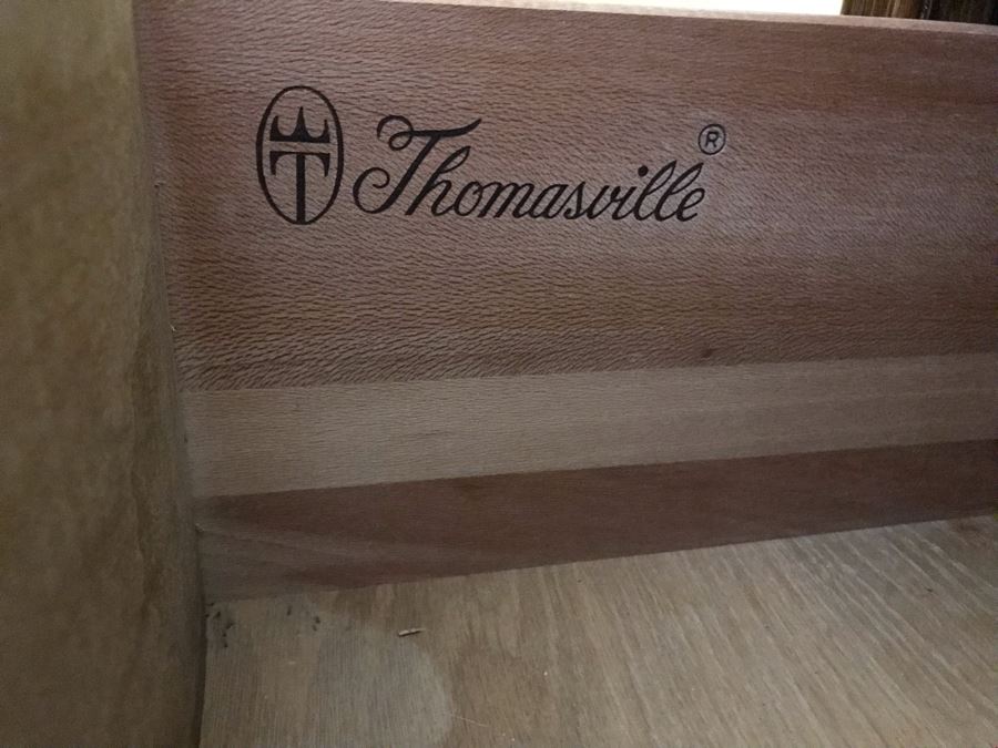 Pair Of Vintage French Provincial Nightstands By Thomasville [Photo 2]