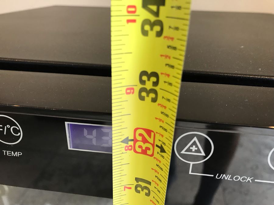 Vinotemp Wine Cooler Model VT34 TS Must Be Unplugged To Change