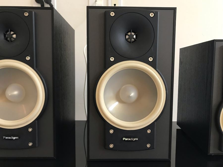 High Fidelity Audiophile Paradigm Speakers Set With Center Monitor CC-190 v.6, Pair Of Atom Monitor v.6 Speakers And Pair Of Mini Monitor V.6 Speakers - 6 Speakers Total [Photo 8]