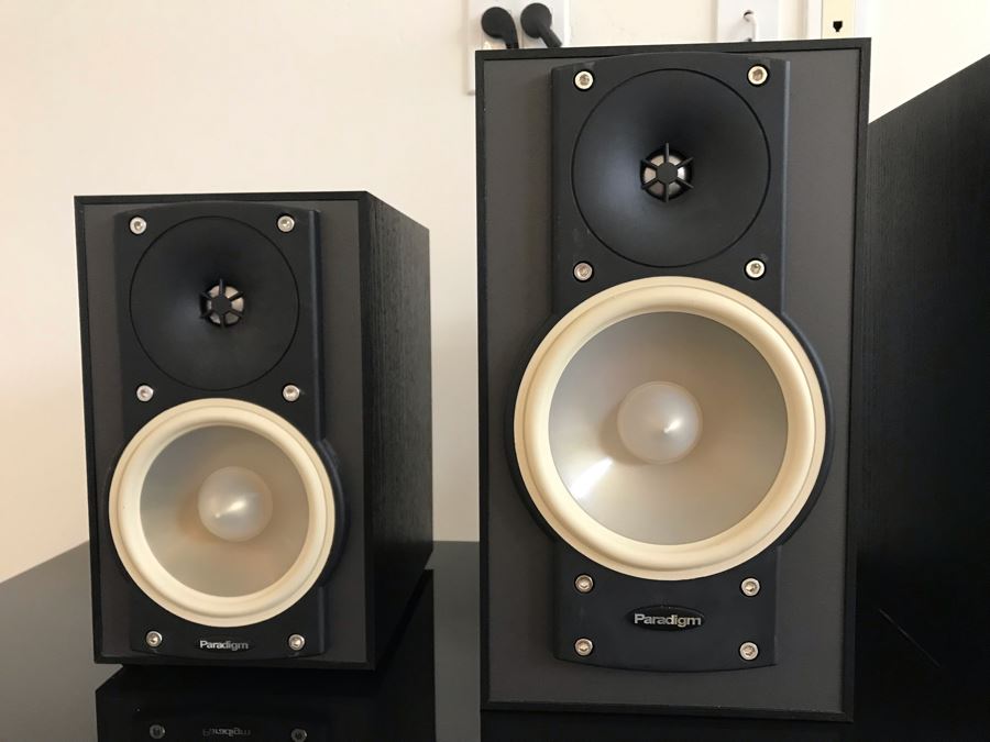 High Fidelity Audiophile Paradigm Speakers Set With Center Monitor CC-190 v.6, Pair Of Atom Monitor v.6 Speakers And Pair Of Mini Monitor V.6 Speakers - 6 Speakers Total [Photo 9]