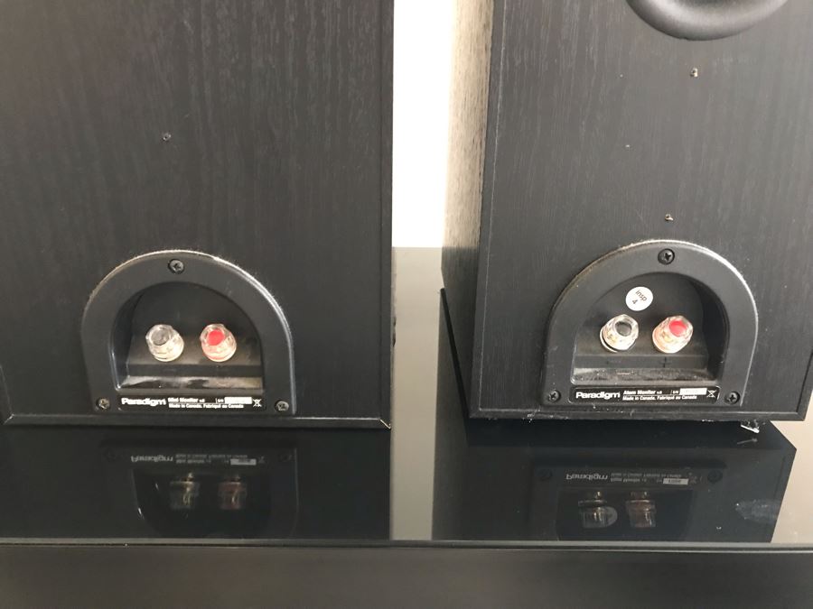 High Fidelity Audiophile Paradigm Speakers Set With Center Monitor CC-190 v.6, Pair Of Atom Monitor v.6 Speakers And Pair Of Mini Monitor V.6 Speakers - 6 Speakers Total [Photo 10]