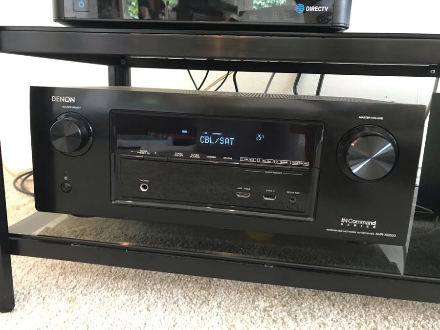 DENON Integrated Network AV Receiver Ampli-Tuner Audio/Video AVR-X2000 With Box [Photo 3]
