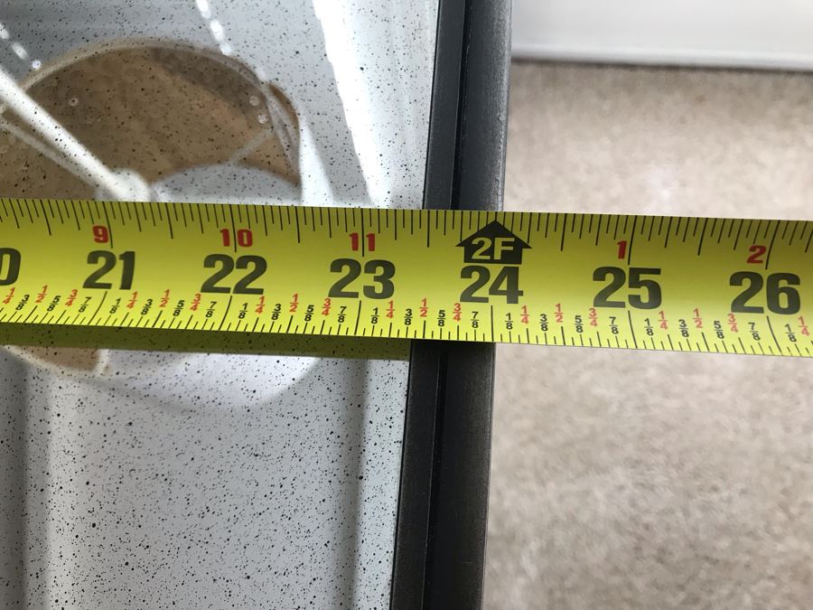 Pair Of Restoration Hardware Strand Antiqued Mirror Closed Nightstand 24W X 20D X 26H Retails $2,590 [Photo 11]