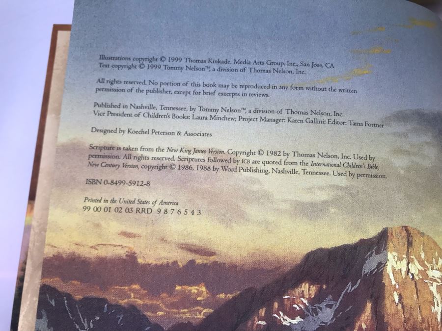 Set Of Four New Thomas Kinkade Journals Grandfathers Memories To His Grandchild [Photo 3]