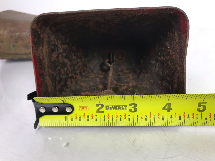 Pair Of Vintage Handmade Metal Cowbells [Photo 13]