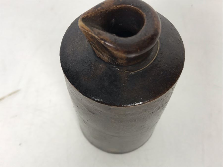 Antique Doulton Lambeth Small Ink Stoneware Bottle 4.5H [Photo 5]