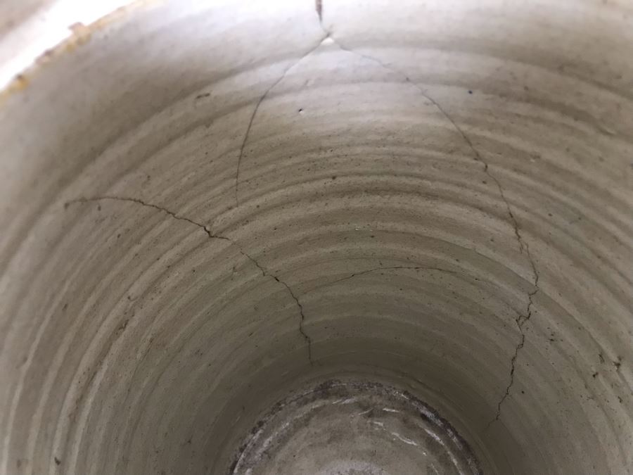 Vintage Pacific Stoneware 3 Crock 14 X 9 And Vintage J. A. Bauer Pottery Co Los Angeles Stoneware Crock 12 X 8 (Bauer Pottery Crock Has Cracks - See Photos) [Photo 16]