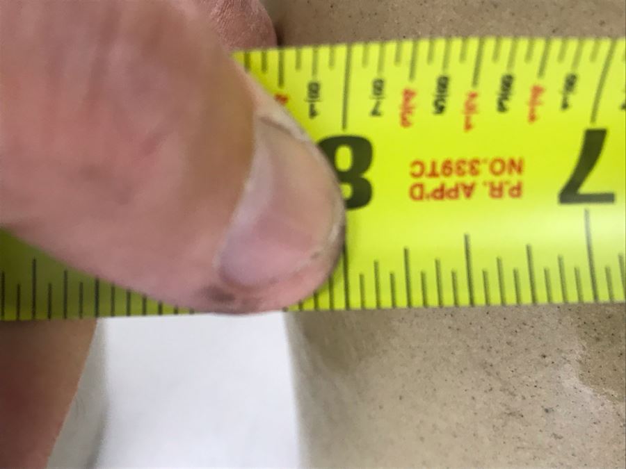 Vintage Pacific Stoneware 3 Crock 14 X 9 And Vintage J. A. Bauer Pottery Co Los Angeles Stoneware Crock 12 X 8 (Bauer Pottery Crock Has Cracks - See Photos) [Photo 12]