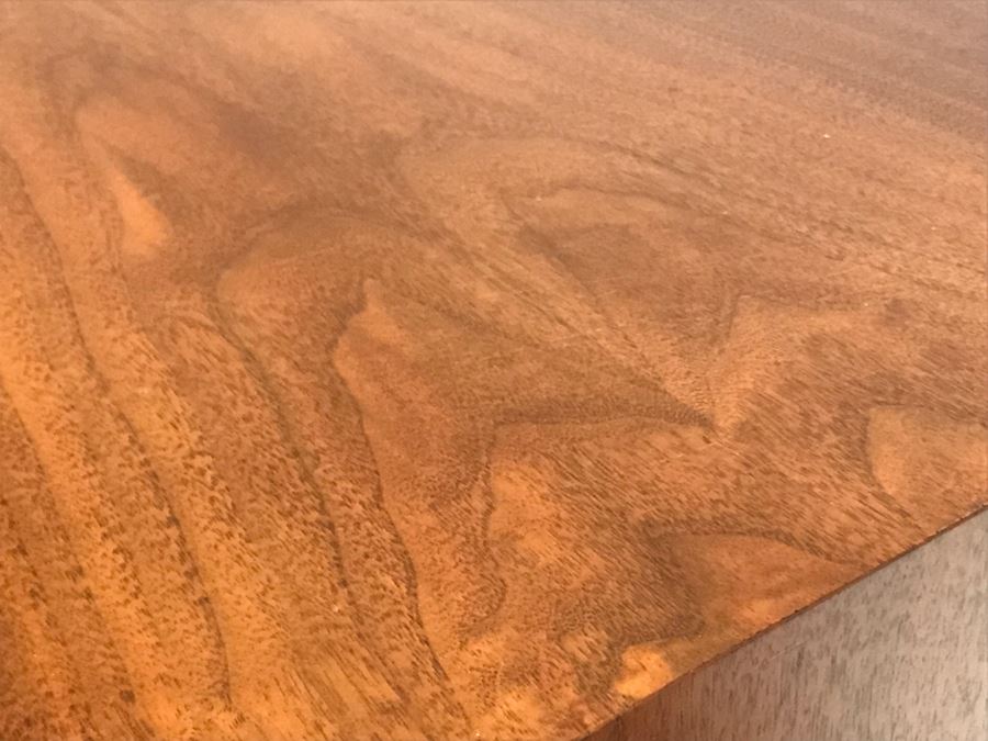 Mid-Century Modern Kent-Coffey Forum Dresser Chest Of Drawers Walnut & Pecan Wood 64W X 19.5D X 31H [Photo 14]