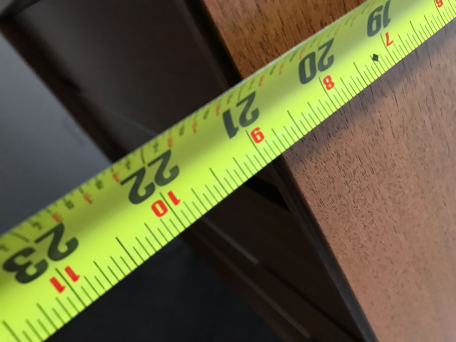 Mid-Century Modern Kent-Coffey Forum High Boy Dresser Chest Of Drawers Walnut & Pecan Wood 40W X 21D X 48H [Photo 16]