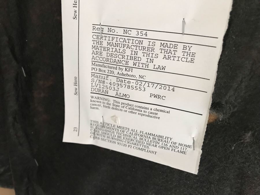 Nice Leather Electric Recliner By KFI Asheboro, NC [Photo 22]