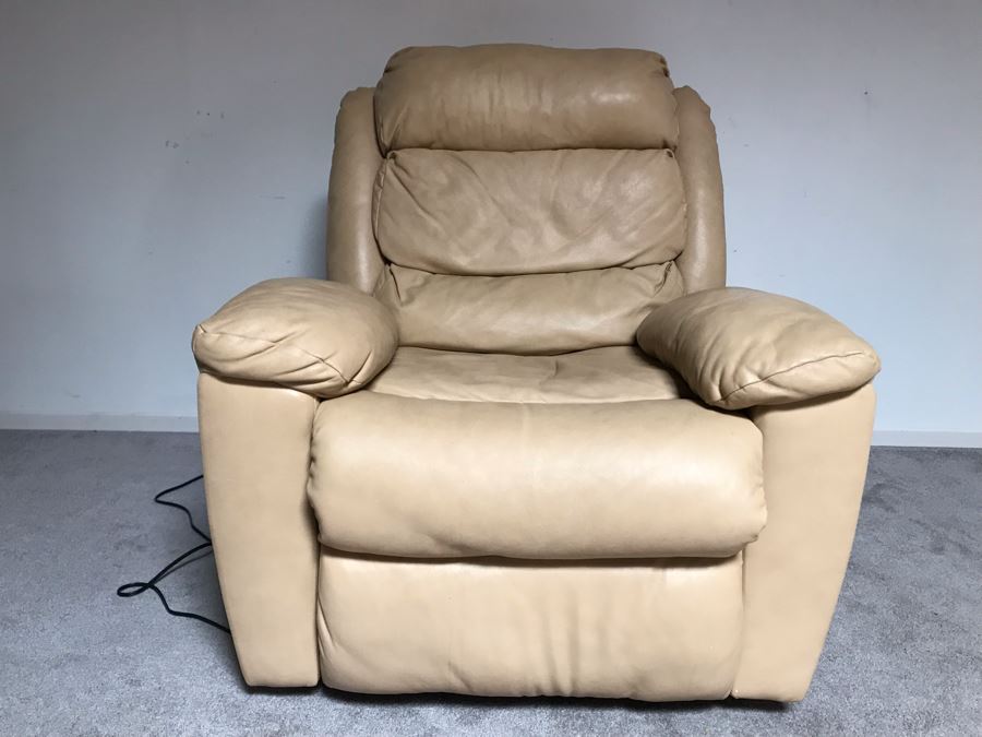Nice Leather Electric Recliner By KFI Asheboro, NC [Photo 10]