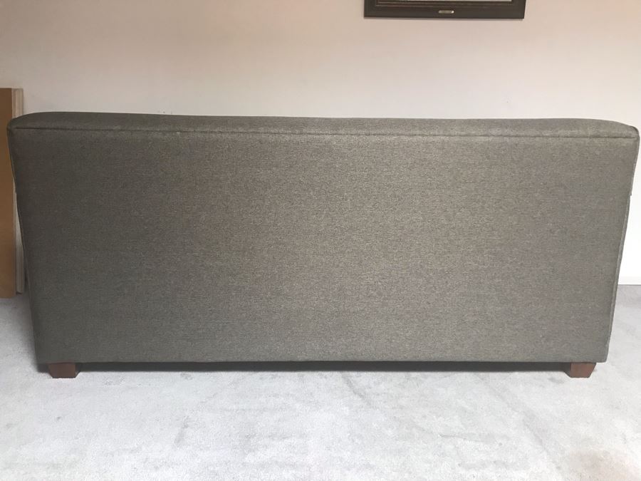 Like New Modern Gray Tufted Sofa Couch By La-Z-Boy Furniture 3-Seat 80W X 37D X 36.5H [Photo 19]