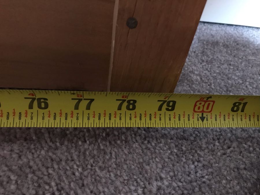 Mid-Century Modern Kent-Coffey Forum King Size Headboard (No Bed Rails) Walnut & Pecan Wood 79W X 36H [Photo 9]