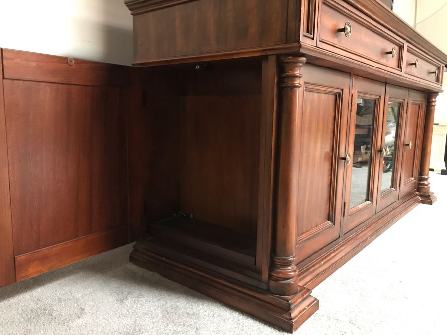 Credenza Entertainment Center By Shenandoah Valley Furniture A Flexsteel Company 66W X 22.5D X 31H [Photo 13]