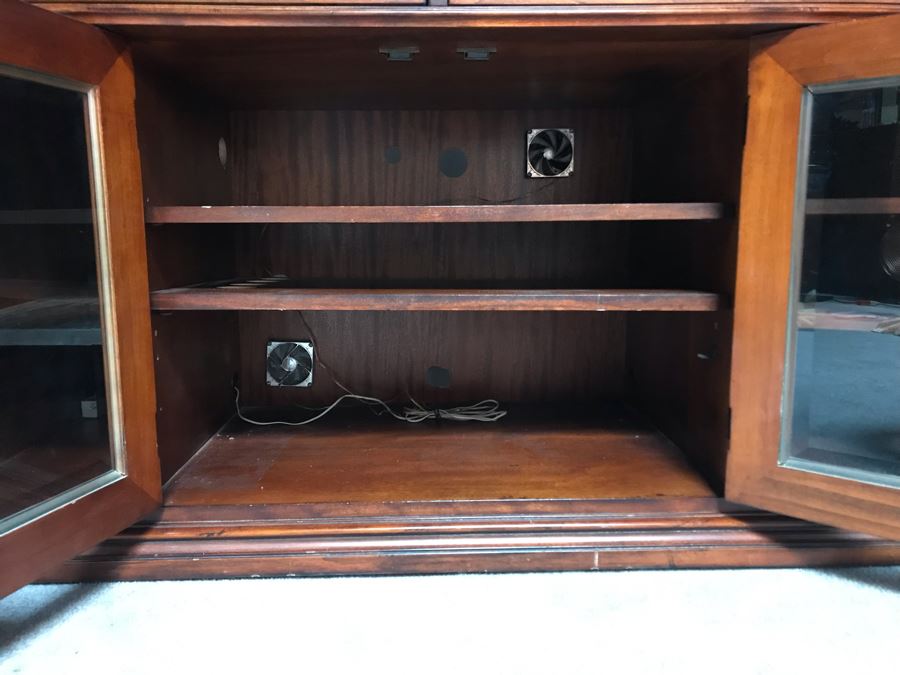 Credenza Entertainment Center By Shenandoah Valley Furniture A Flexsteel Company 66W X 22.5D X 31H [Photo 11]