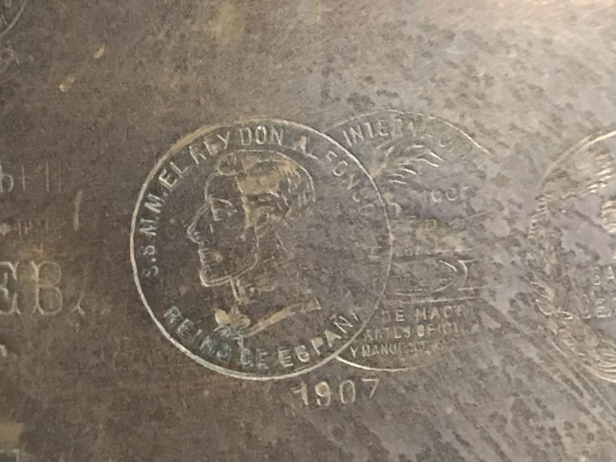 Antique Brass Russian Samovar Award Winning With Award Marks Dating From 1899 And Makers Mark - See Photos [Photo 22]