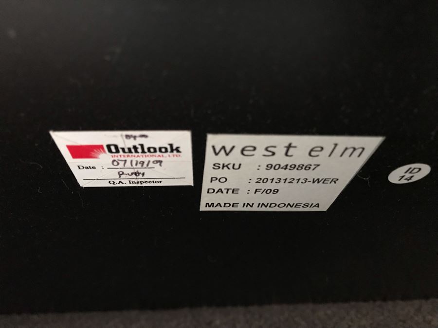 West Elm Bookcase Bookshelf Etagere Cabinet 36W X 13D X 6'H [Photo 8]