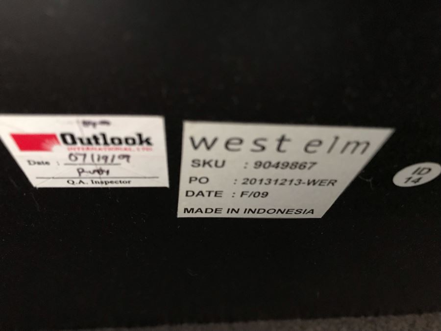 West Elm Bookcase Bookshelf Etagere Cabinet 36W X 13D X 6'H [Photo 7]