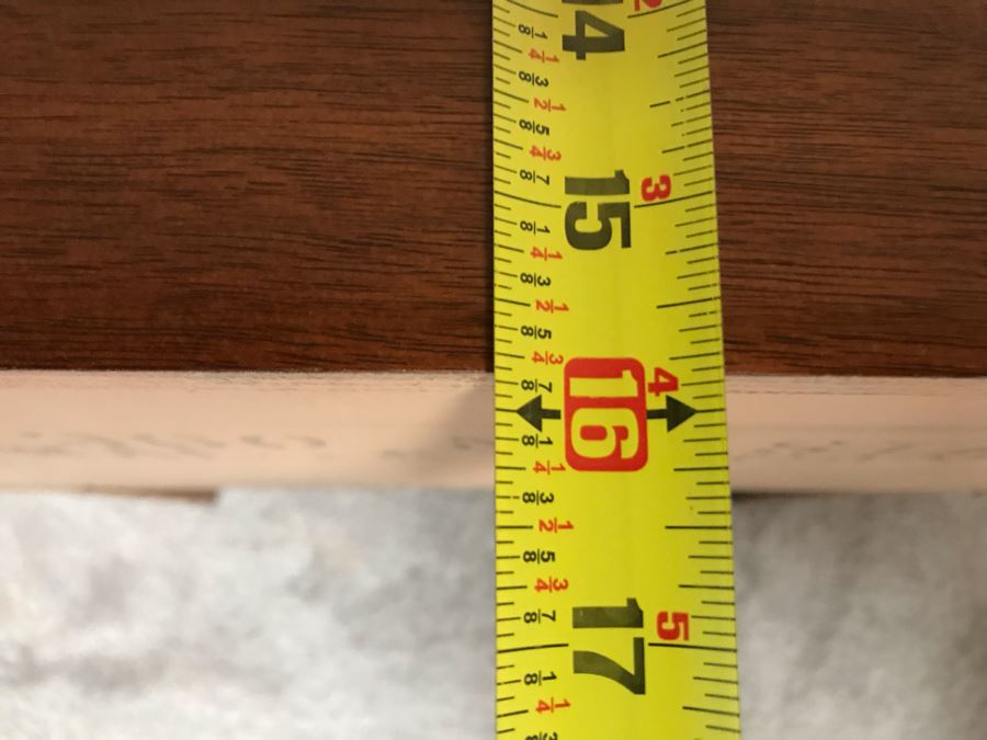 Mid-Century Modern Kent-Coffey Forum Nightstand Walnut & Pecan Wood 23W X 16D X 24H [Photo 14]