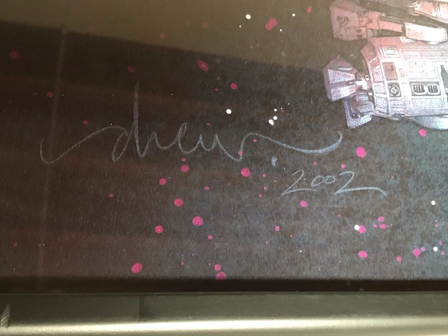 Framed Vintage Star Wars Episode II Attack Of The Clones Movie Poster 28 X 41 [Photo 12]