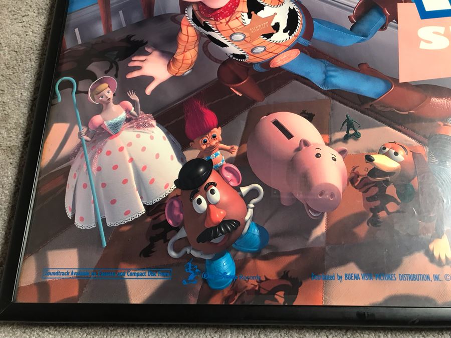 Framed Vintage Original Toy Story One Walt Disney Pictures Movie Poster 28 X 41 [Photo 7]